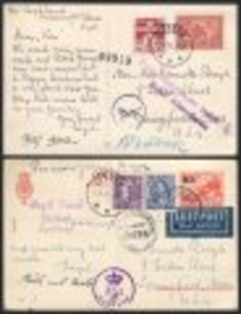 Danish postcards & covers from WWII