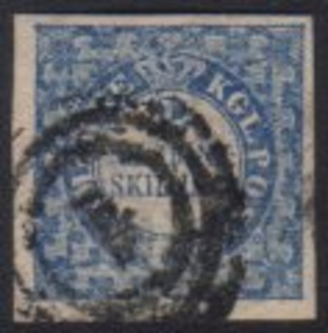Denmark’s first stamp