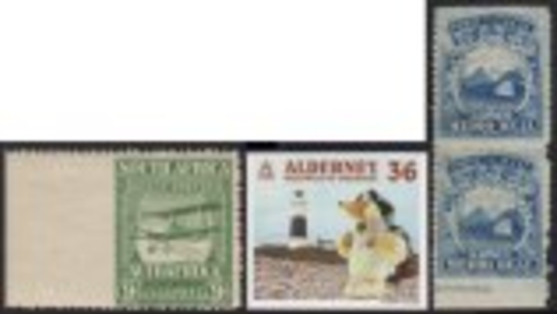 Stamps with perforation errors