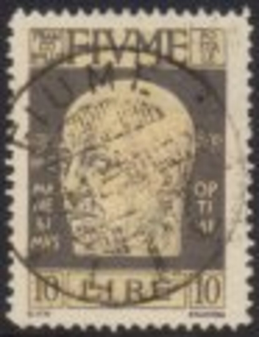 Gabriele d’Annuzio and the Occupation of Fiume overprints