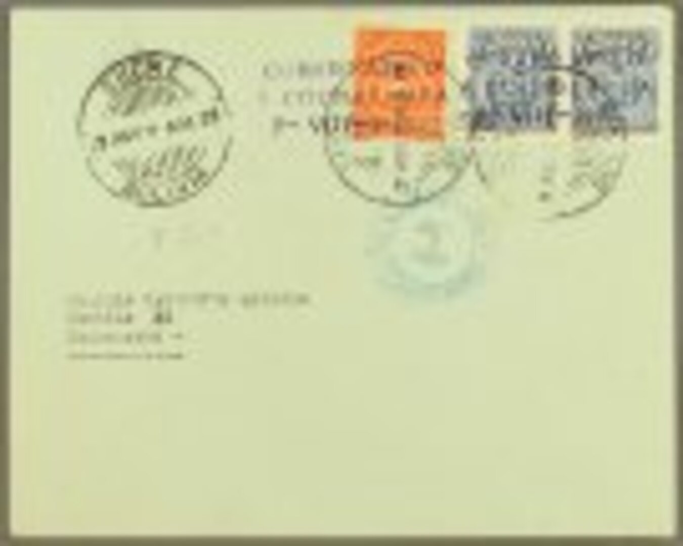 Bolivia 1925 First Flights Special Overprints