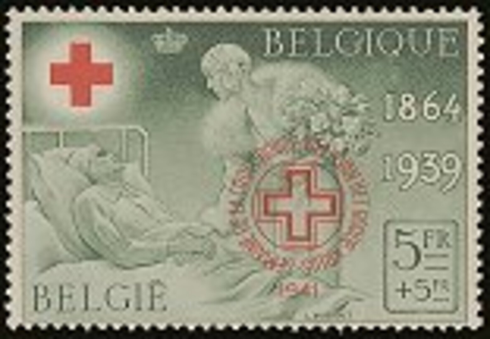 The Red Cross and Red Crescent Postage Stamp