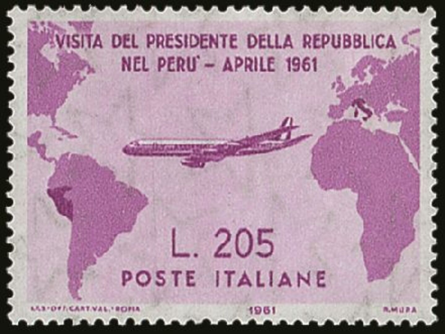 The Illusive Gronchi Rosa stamp