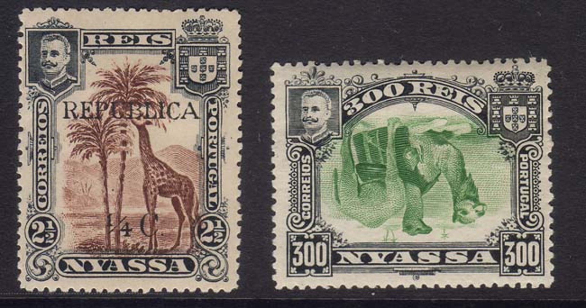 The Nyassa Company 1893-1929 stamps
