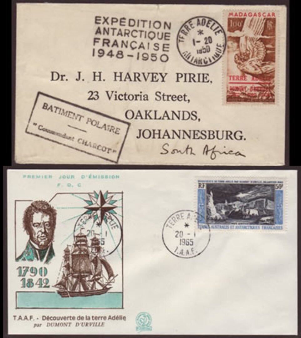 Covers displaying Antarctic and Polar Postal History