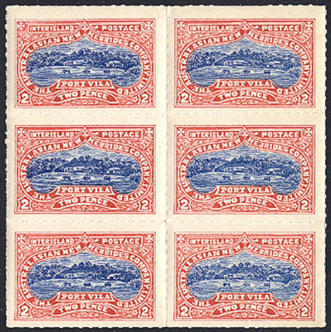 Australasian New Hebrides Company stamps