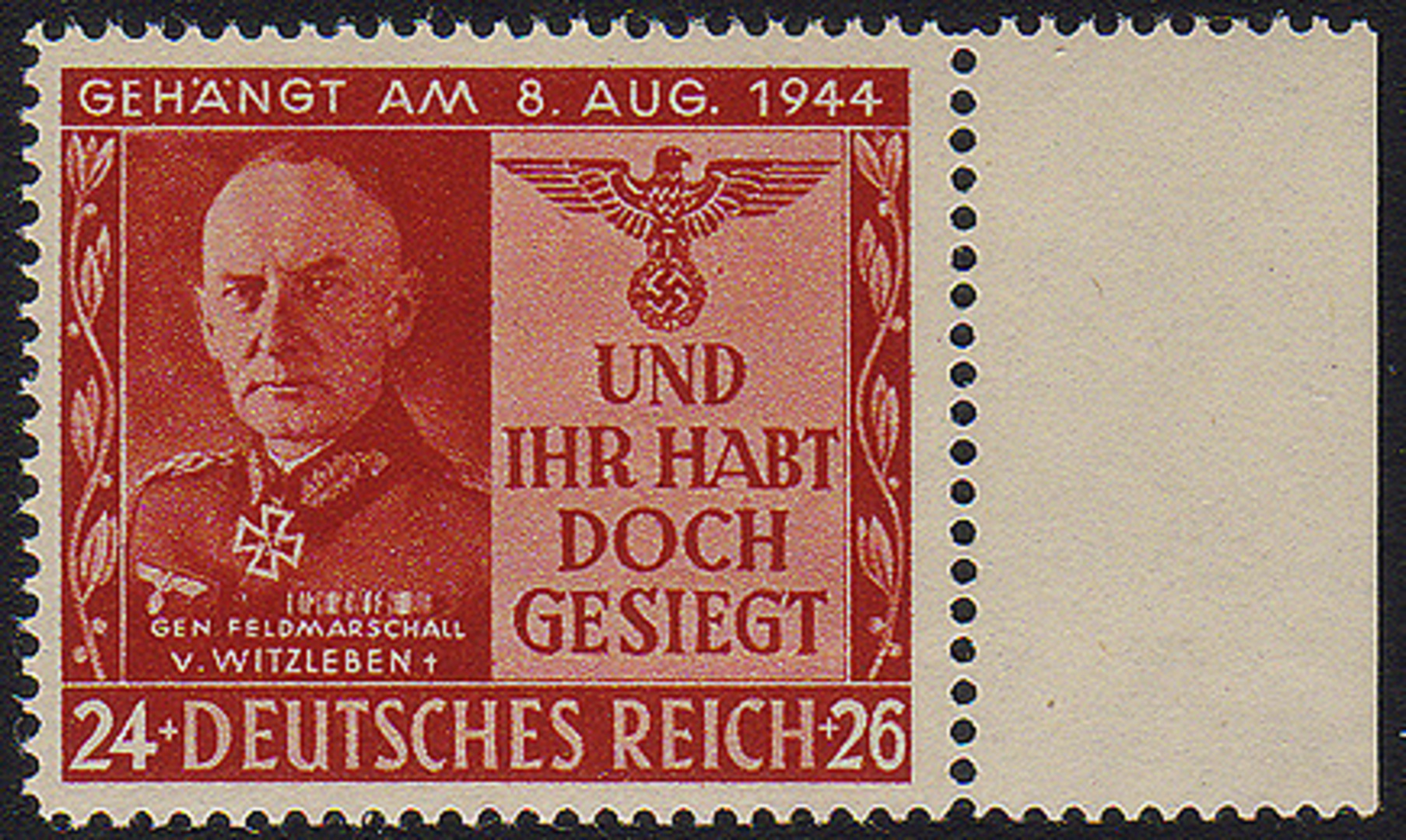 1944 'General Von Witzleben' British Propaganda Forgery