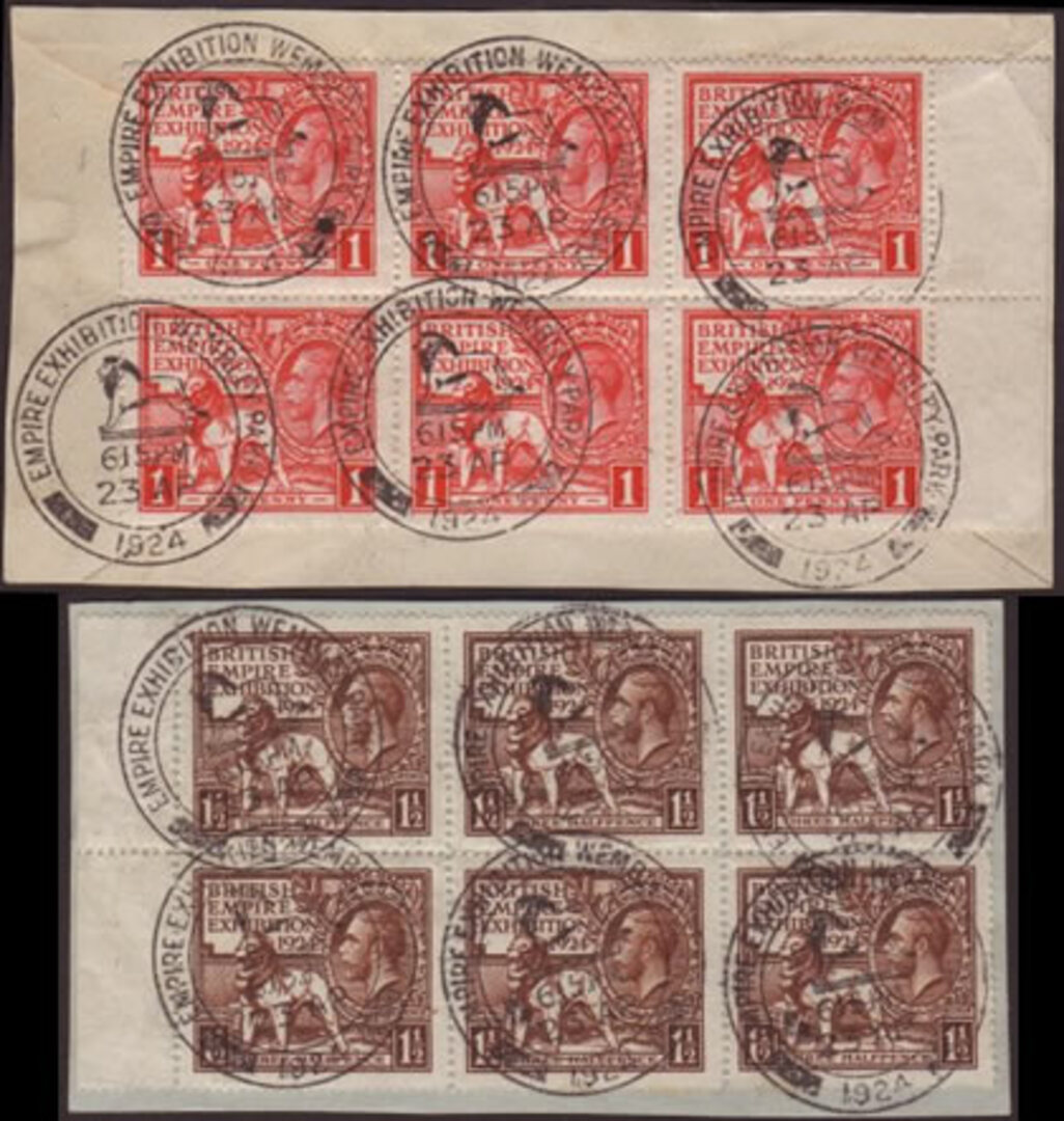 Wembley Exhibition...1924-25 Postal History